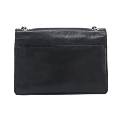 Saint Laurent West Hollywood Leather, Black, Leather, Shoulder Bag