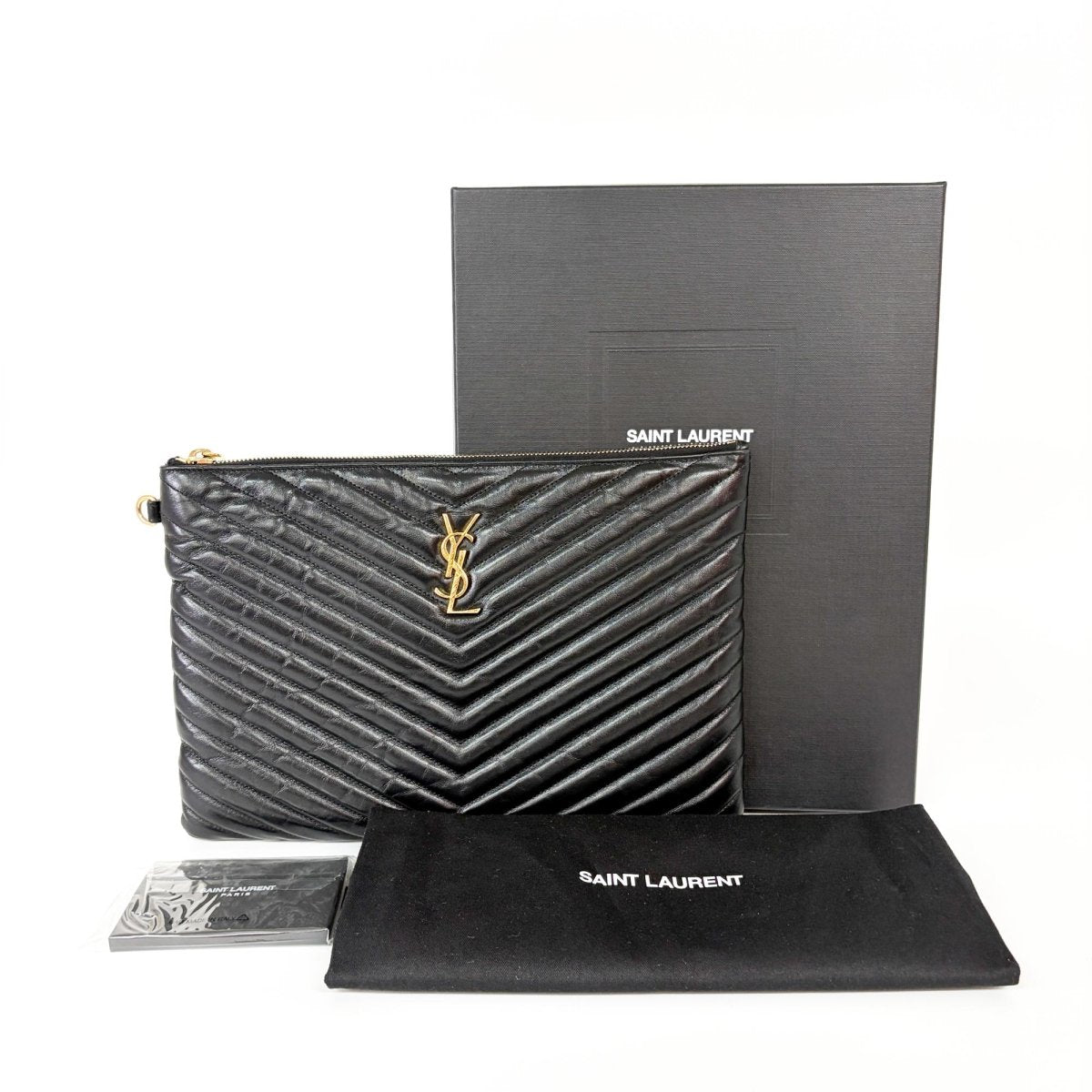 Saint Laurent Zip Pouch - Brandsamsara