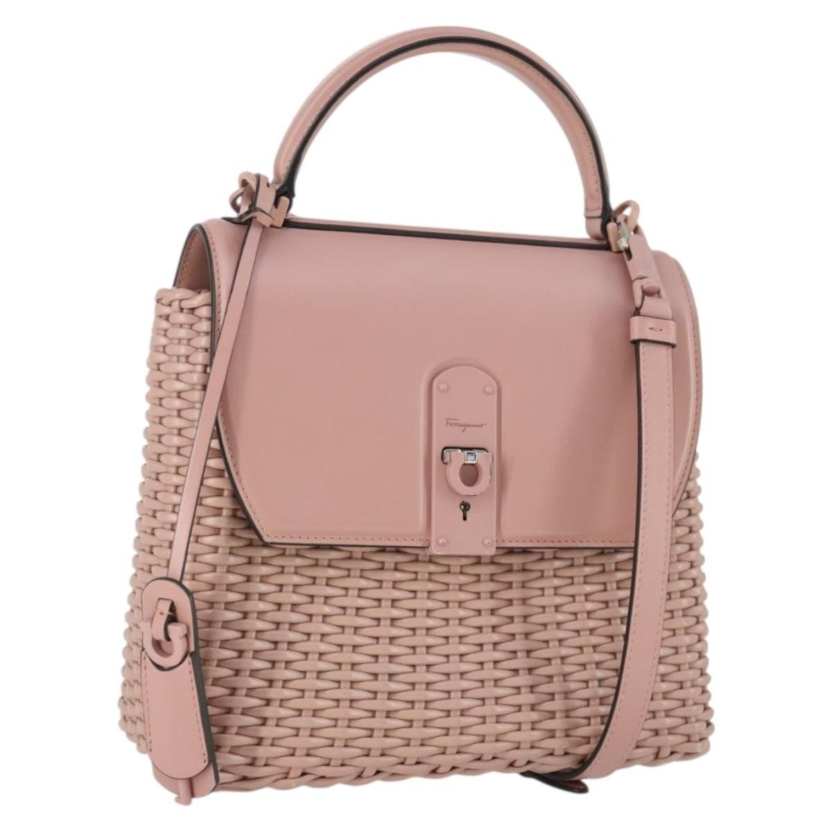 Salvatore Ferragamo Boxyz Top Handle Bag - Brandsamsara