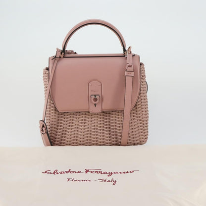 Salvatore Ferragamo Boxyz Top Handle Bag - Brandsamsara