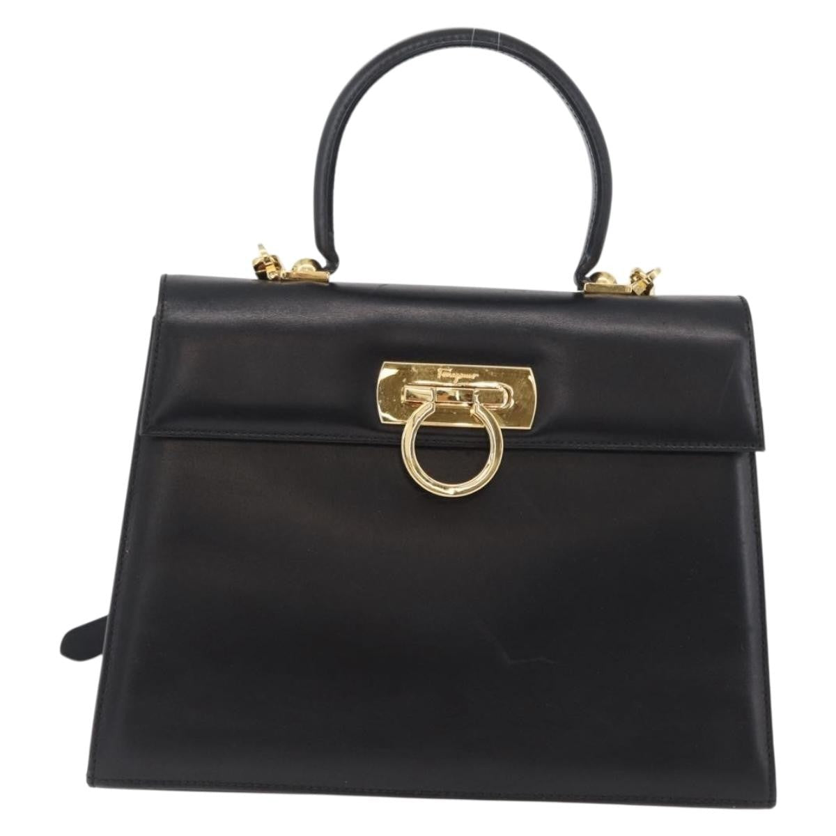 Salvatore Ferragamo Convertible Top Handle Bag - Brandsamsara
