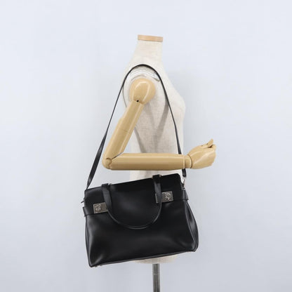 Salvatore Ferragamo Double Gancini Side Buckle Tote - Brandsamsara