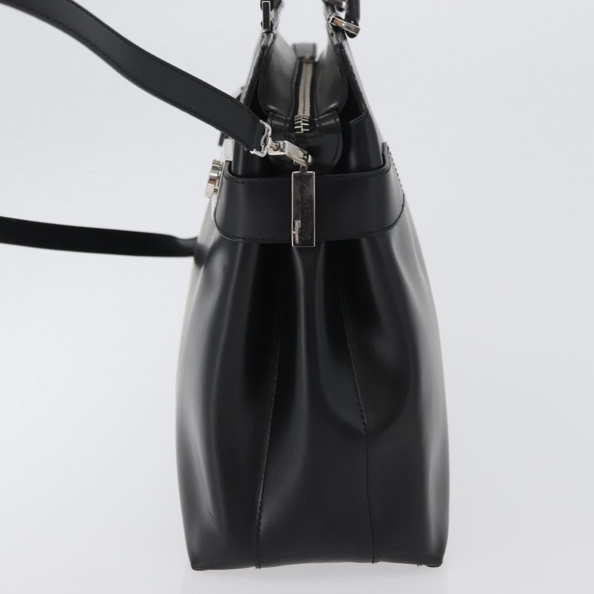 Salvatore Ferragamo Double Gancini Side Buckle Tote - Brandsamsara