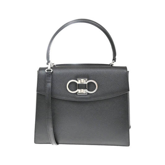 Salvatore Ferragamo Double Gancini Top Handle - Brandsamsara
