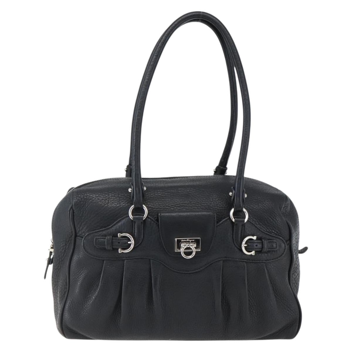 Salvatore Ferragamo Gancini Buckle Shoulder Bag - Brandsamsara
