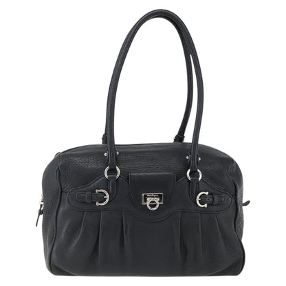 Salvatore Ferragamo Gancini Buckle Shoulder Bag - Brandsamsara