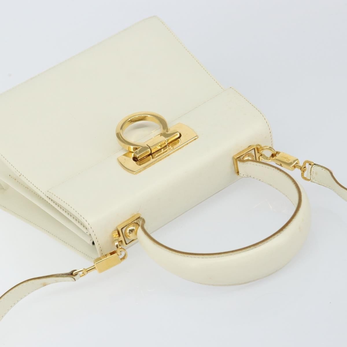 Salvatore Ferragamo Gancini Convertible Top Handle Bag - Brandsamsara
