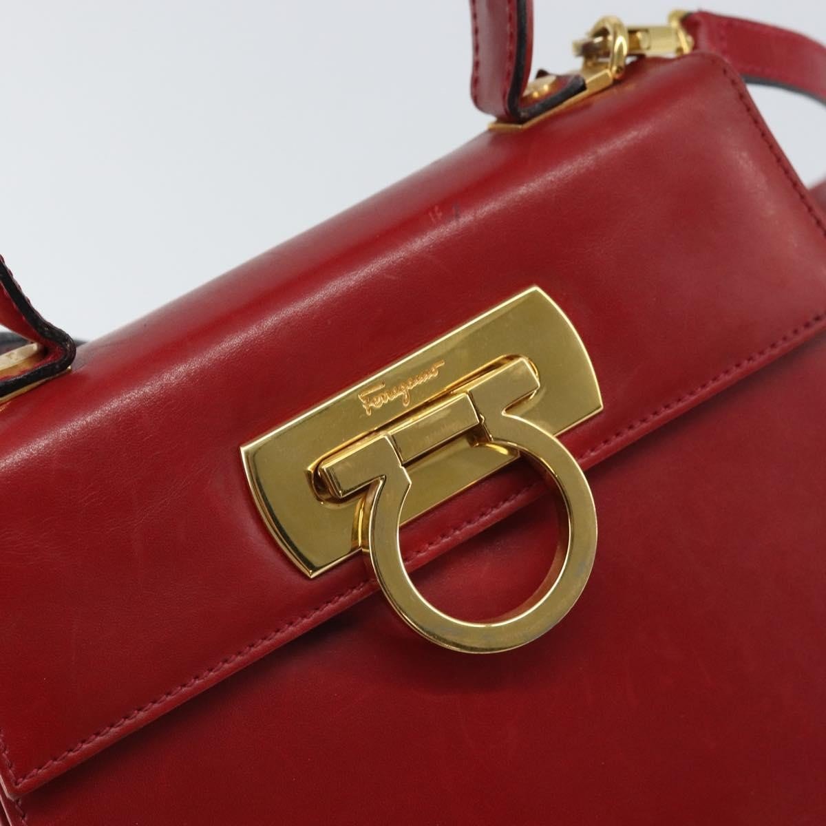 Salvatore Ferragamo Gancini Convertible Top Handle Bag - Brandsamsara