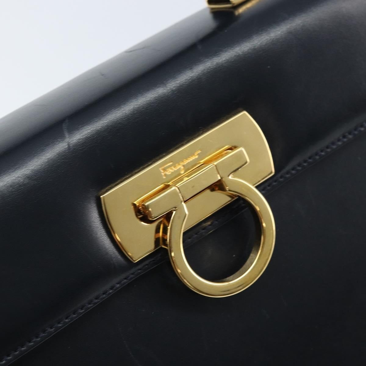 Salvatore Ferragamo Gancini Convertible Top Handle Bag - Brandsamsara