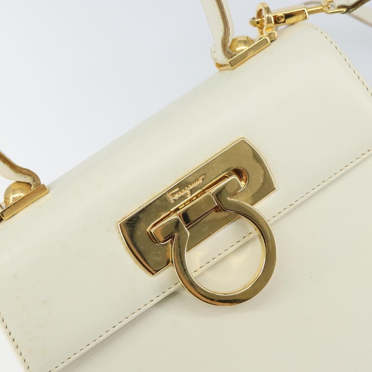 Salvatore Ferragamo Gancini Convertible Top Handle Bag - Brandsamsara