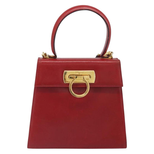 Salvatore Ferragamo Gancini Convertible Top Handle Bag - Brandsamsara