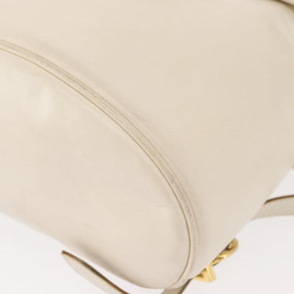 Salvatore Ferragamo Gancini Flap Drawstring Backpack - Brandsamsara