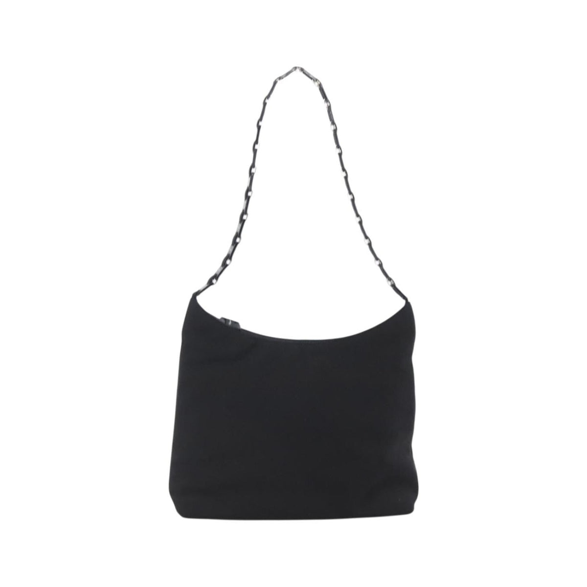 Salvatore Ferragamo Shoulder Bag Canvas, Black, Canvas, Shoulder Bag