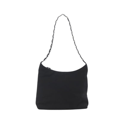 Salvatore Ferragamo Shoulder Bag Canvas, Black, Canvas, Shoulder Bag