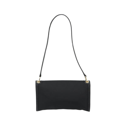 Salvatore Ferragamo Shoulder Bag Canvas, Black, Canvas, Shoulder Bag