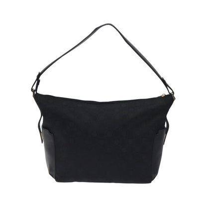 Salvatore Ferragamo Shoulder Bag Canvas, Black, Canvas, Shoulder Bag