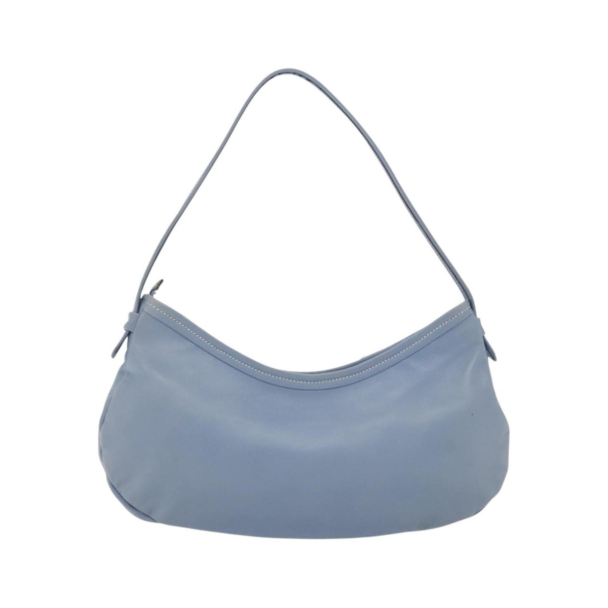 Salvatore Ferragamo Vala Leather, Blue, Leather, Shoulder Bag