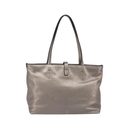 Salvatore Ferragamo Vala tote Leather, Silver, Leather, Tote Bag