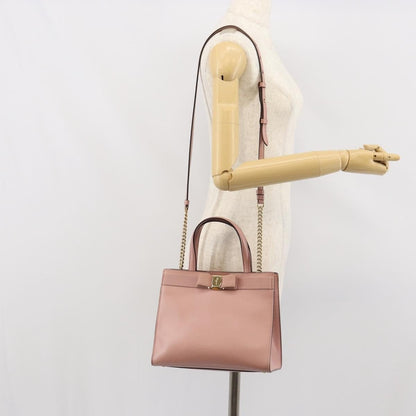 Salvatore Ferragamo Vara Bow Top Handle Convertible Tote - Brandsamsara