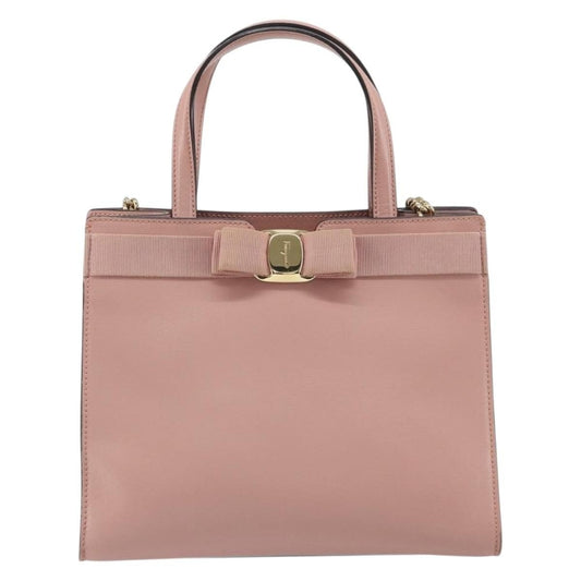 Salvatore Ferragamo Vara Bow Top Handle Convertible Tote - Brandsamsara