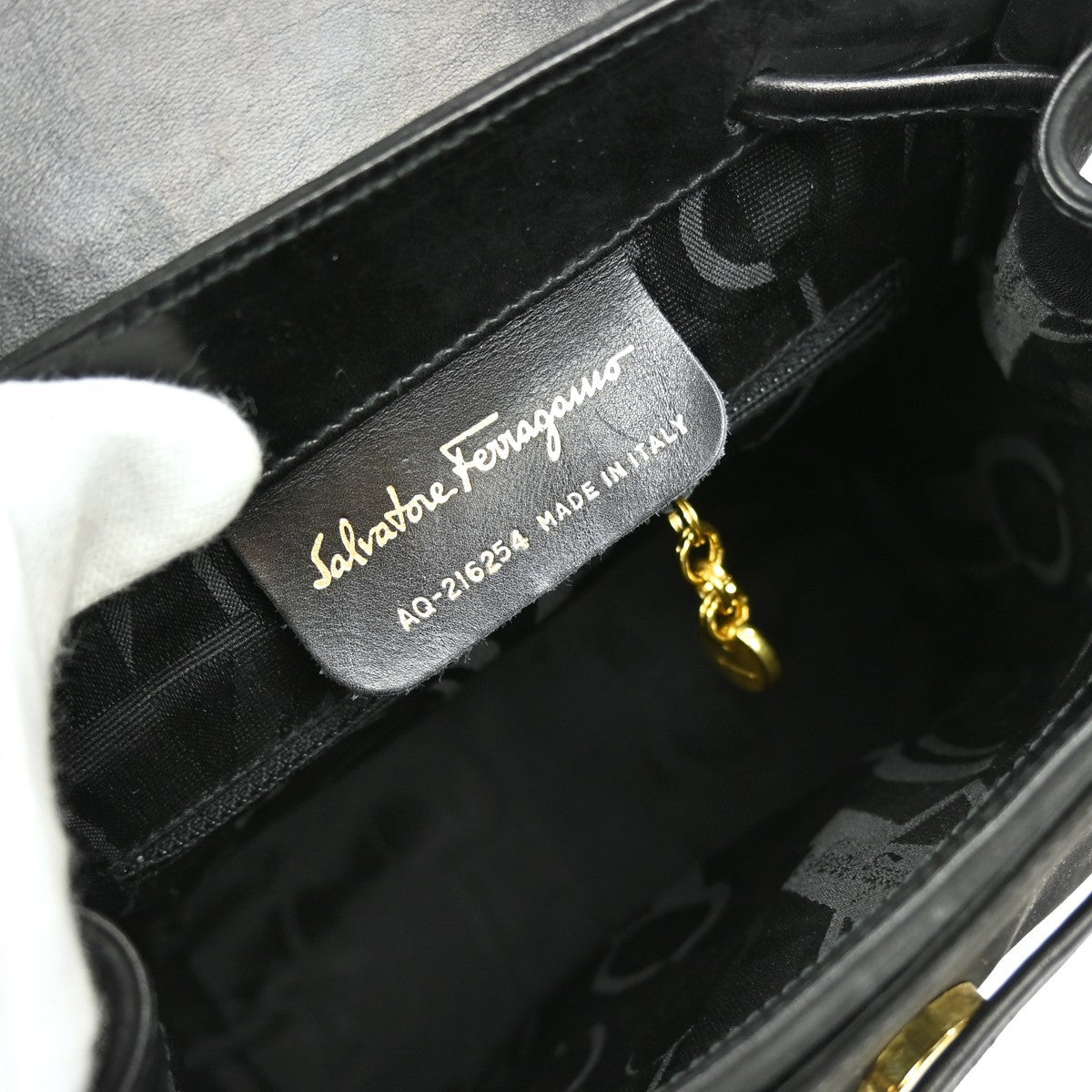 Salvatore Ferragamo Vara Flap Drawstring Backpack - Brandsamsara