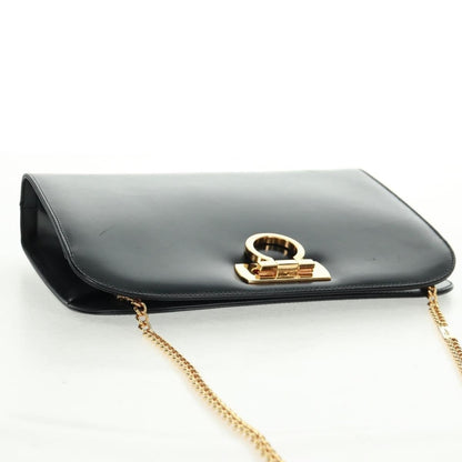 Salvatore Ferragamo Vintage Gancini Chain Shoulder Bag - Brandsamsara