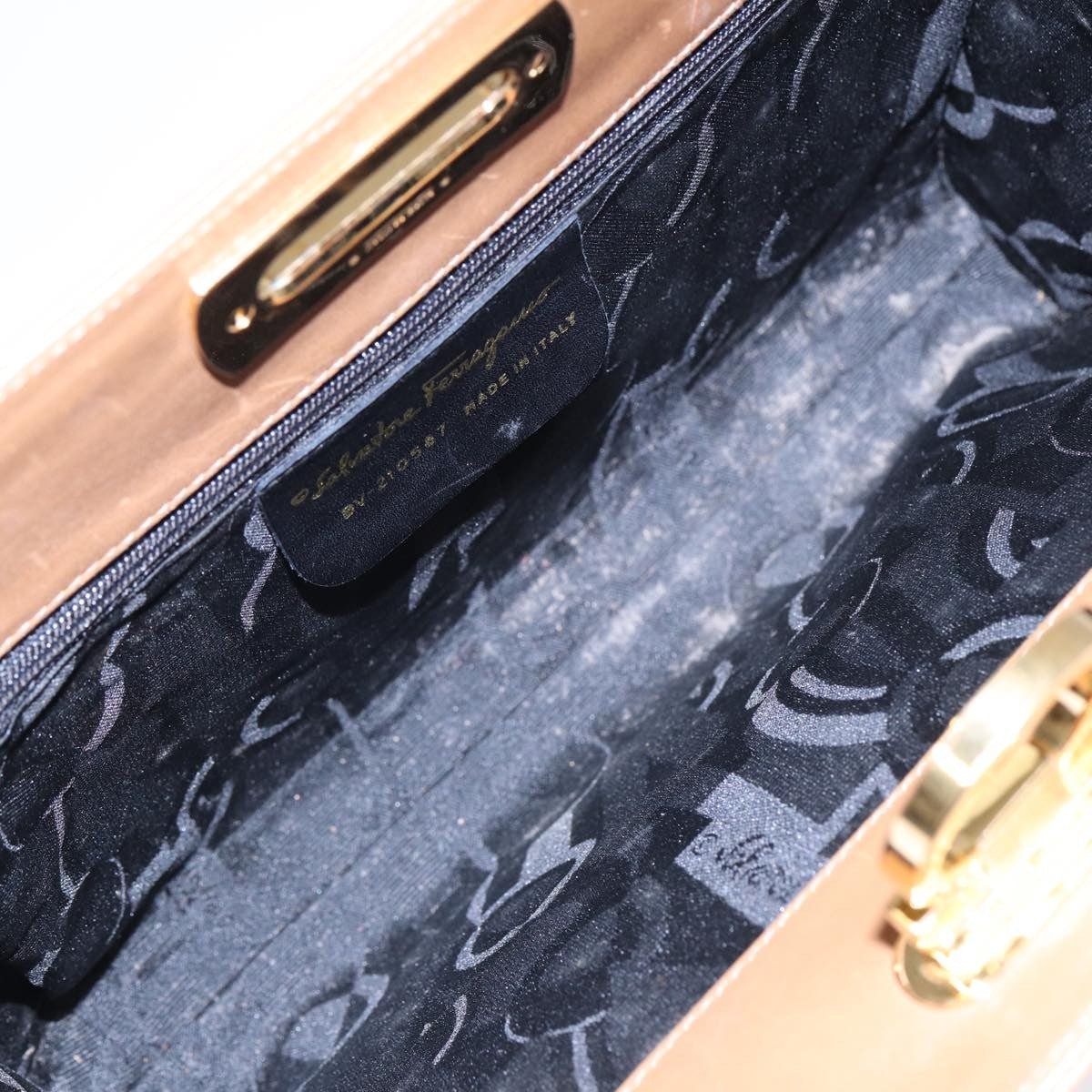 Salvatore Ferragamo Vintage Gancini Chain Shoulder Bag - Brandsamsara