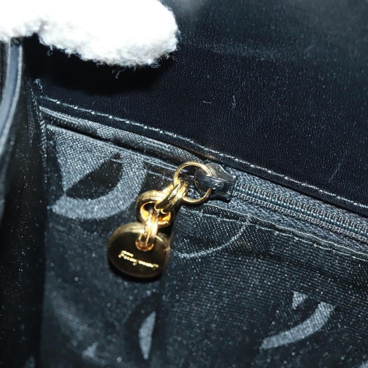 Salvatore Ferragamo Vintage Gancini Chain Shoulder Bag - Brandsamsara