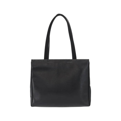 Salvatore Ferragamo Vintage Vara Bow Tote Lizard Embossed Leather, Black, Leather, Tote Bag