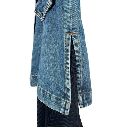 SPORTMAX CODE Denim Midi Dress Blue - Brandsamsara