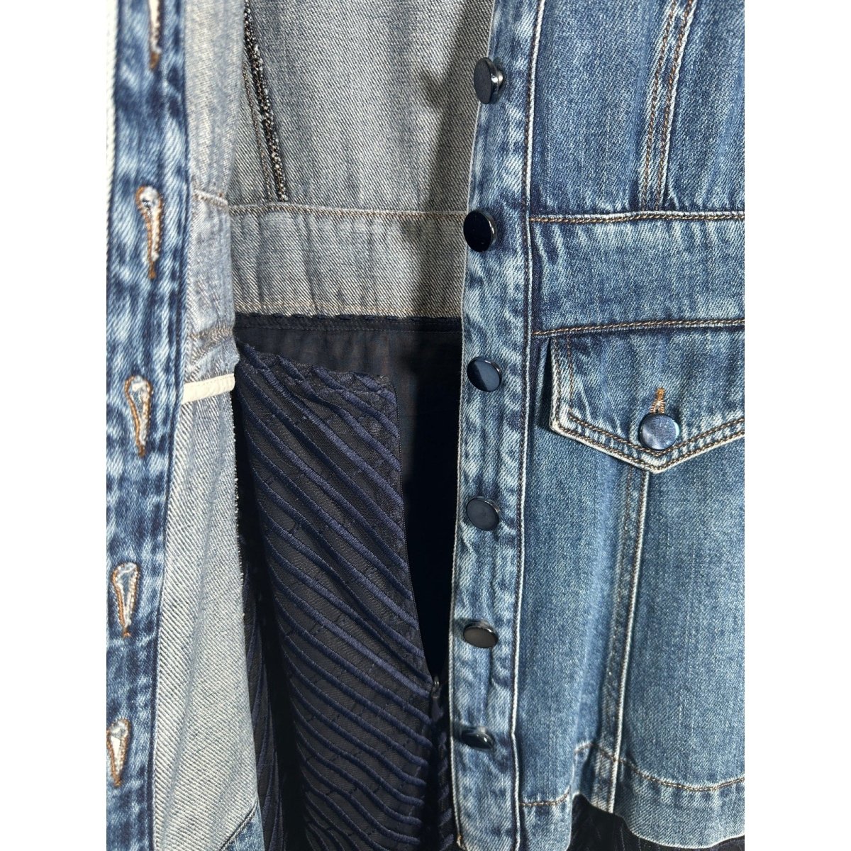 SPORTMAX CODE Denim Midi Dress Blue - Brandsamsara