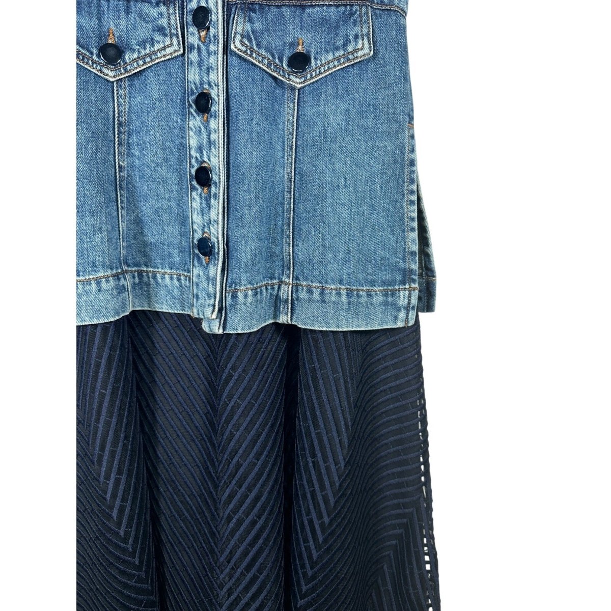 SPORTMAX CODE Denim Midi Dress Blue - Brandsamsara