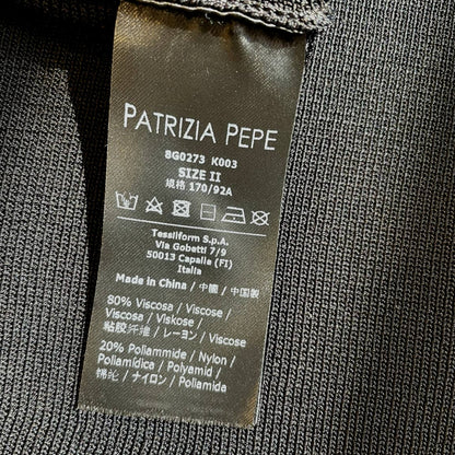 Patrizia Pepe Φούστα σε γραμμή Α Γυναικεία 44 IT Μαύρο NWT