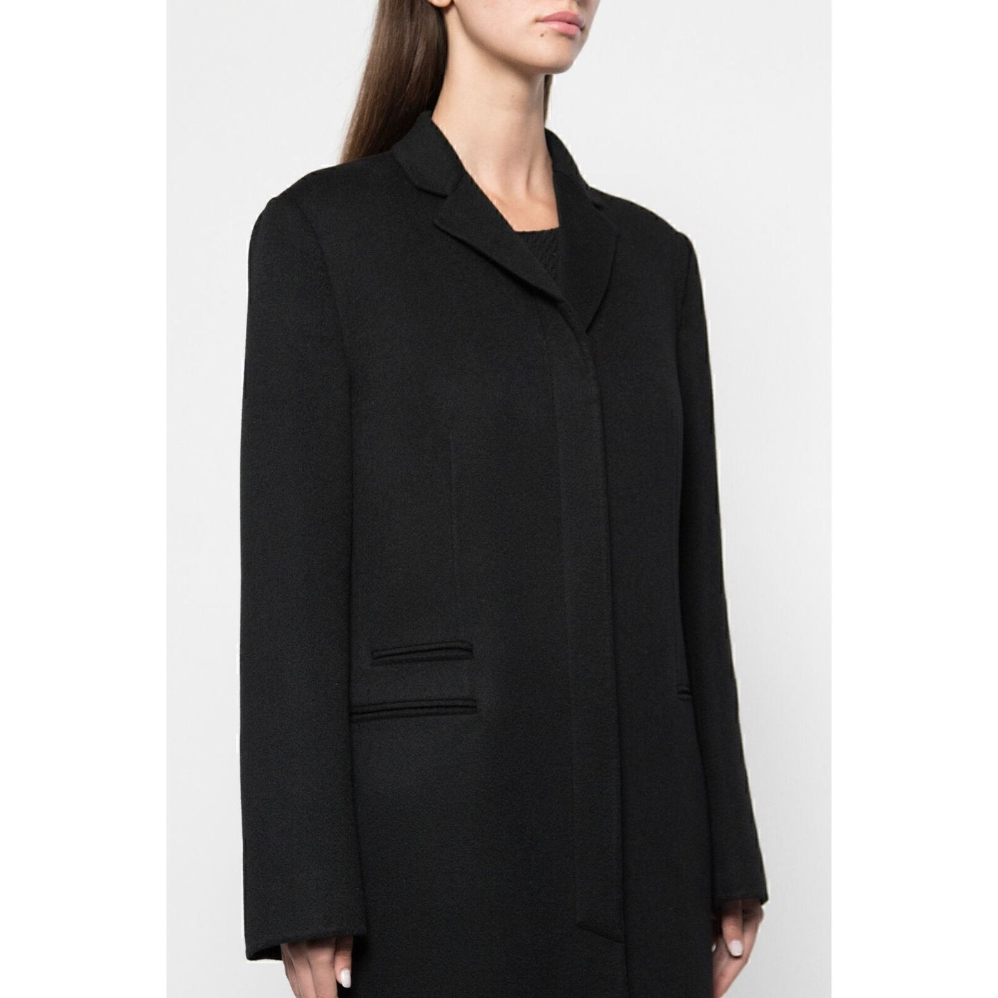 Vintage Gucci Παλτό 10 US Μαύρο