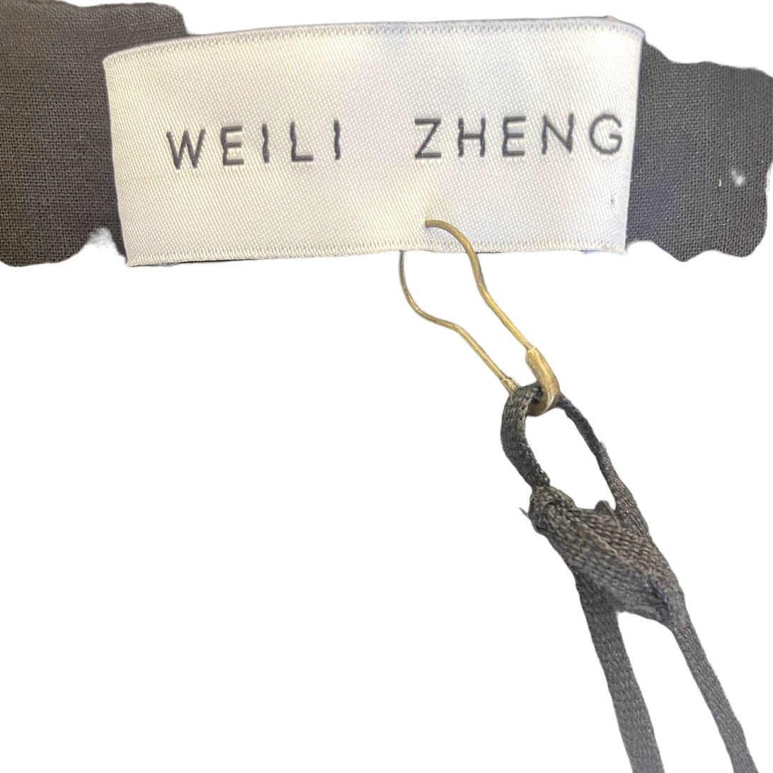 Φόρεμα Weili Zheng με τραπέζι, μικρό, μαύρο, NWT
