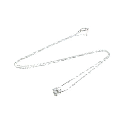 Tiffany & Co. Aria Pendant Platinum and Diamonds, Silver, Platinum, Necklace