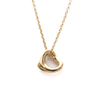 Tiffany & Co. Elsa Peretti Open Heart Pendant Necklace - Brandsamsara