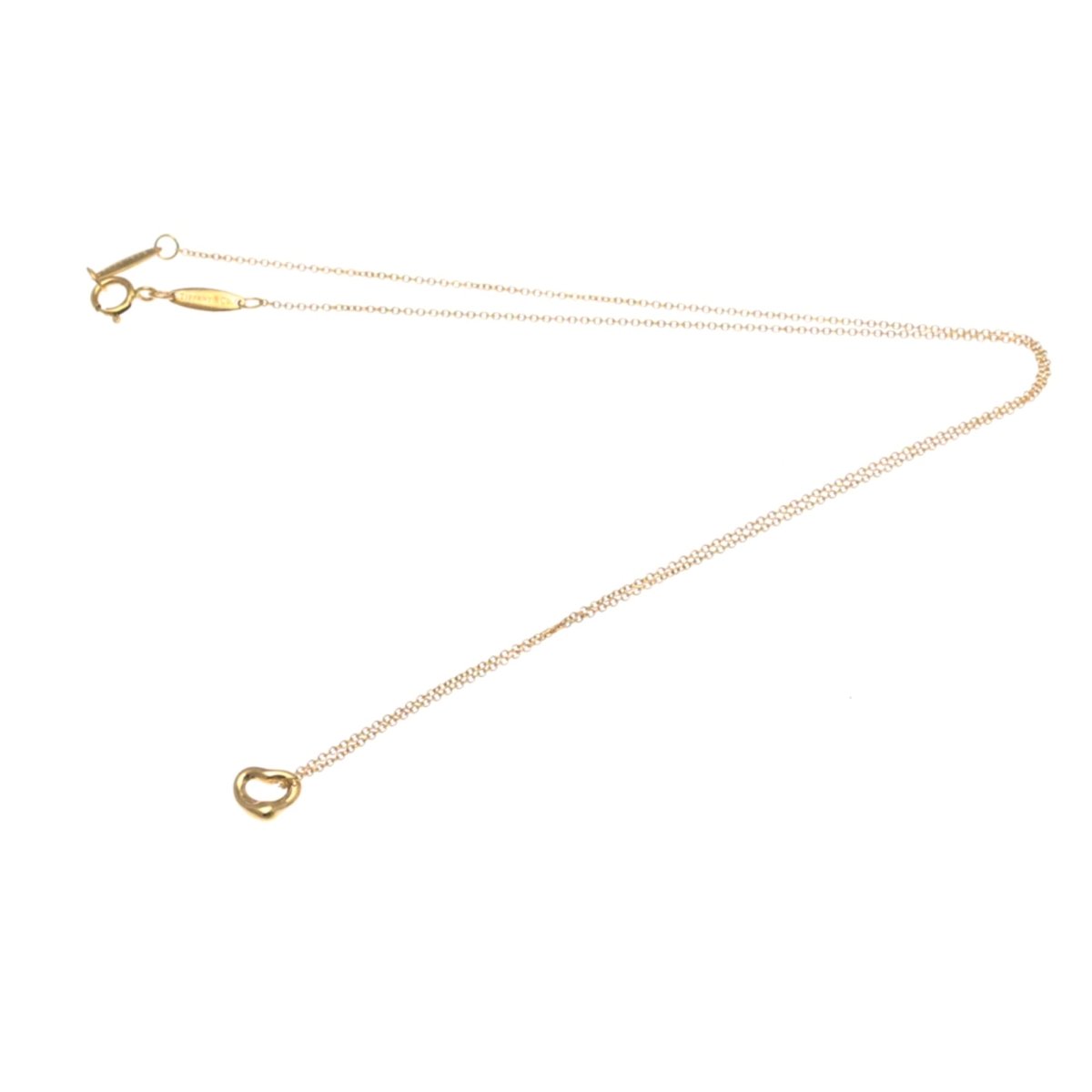 Tiffany & Co. Elsa Peretti Open Heart Pendant Necklace - Brandsamsara