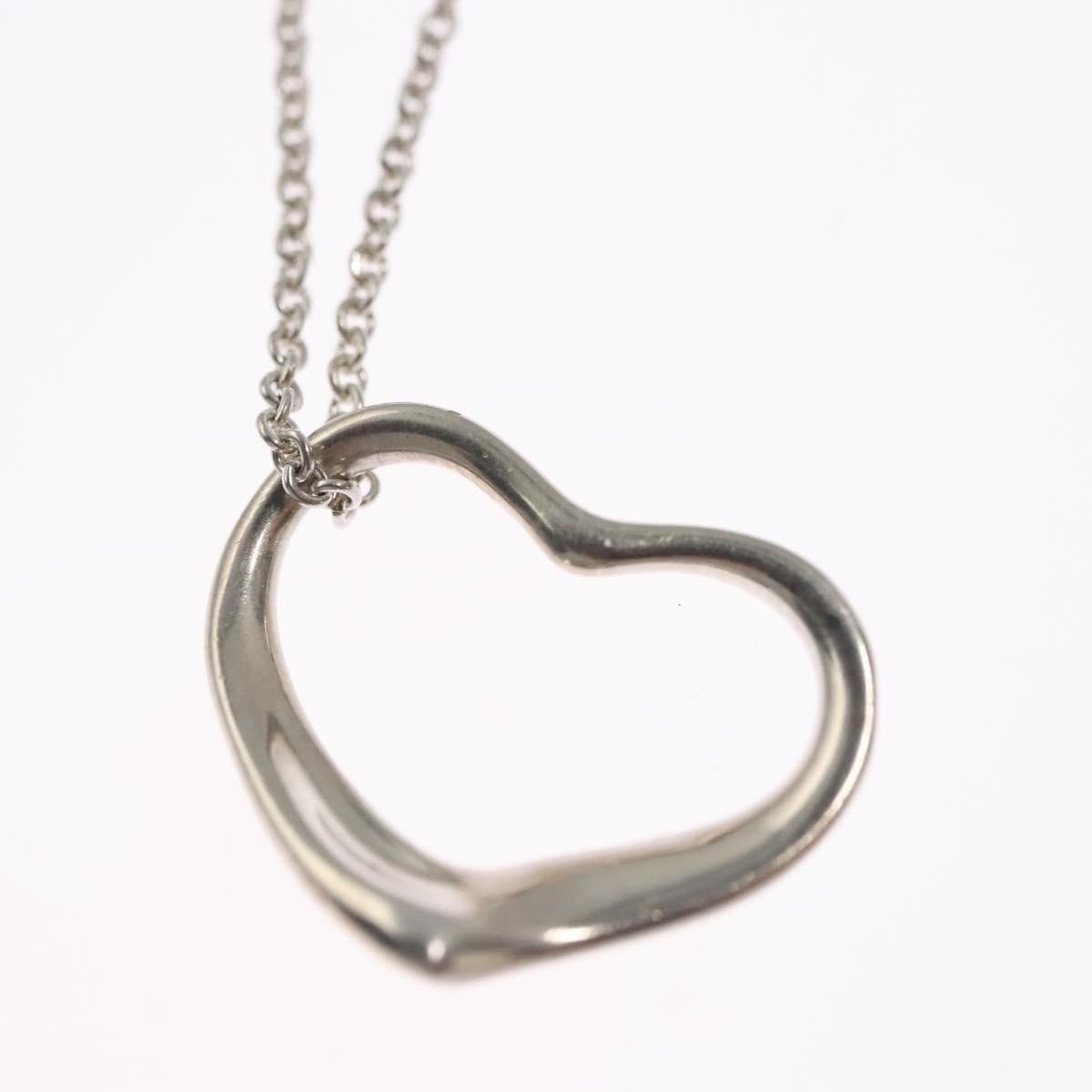 Tiffany & Co. Elsa Peretti Open Heart Pendant Necklace - Brandsamsara