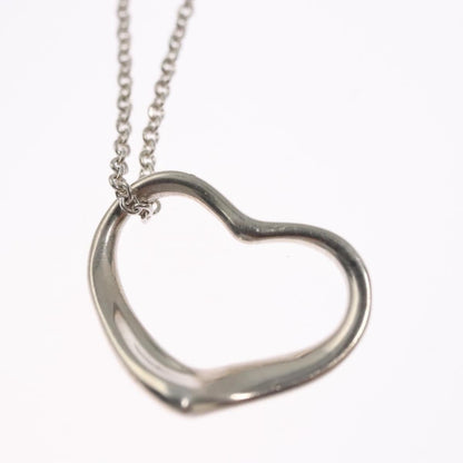 Tiffany & Co. Elsa Peretti Open Heart Pendant Necklace - Brandsamsara