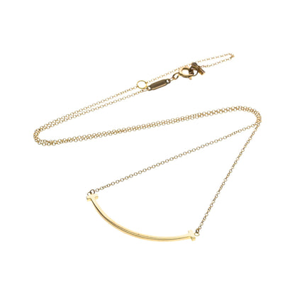 Tiffany & Co. T Smile Pendant 18K Rose Gold, Gold, Pink Gold, Necklace