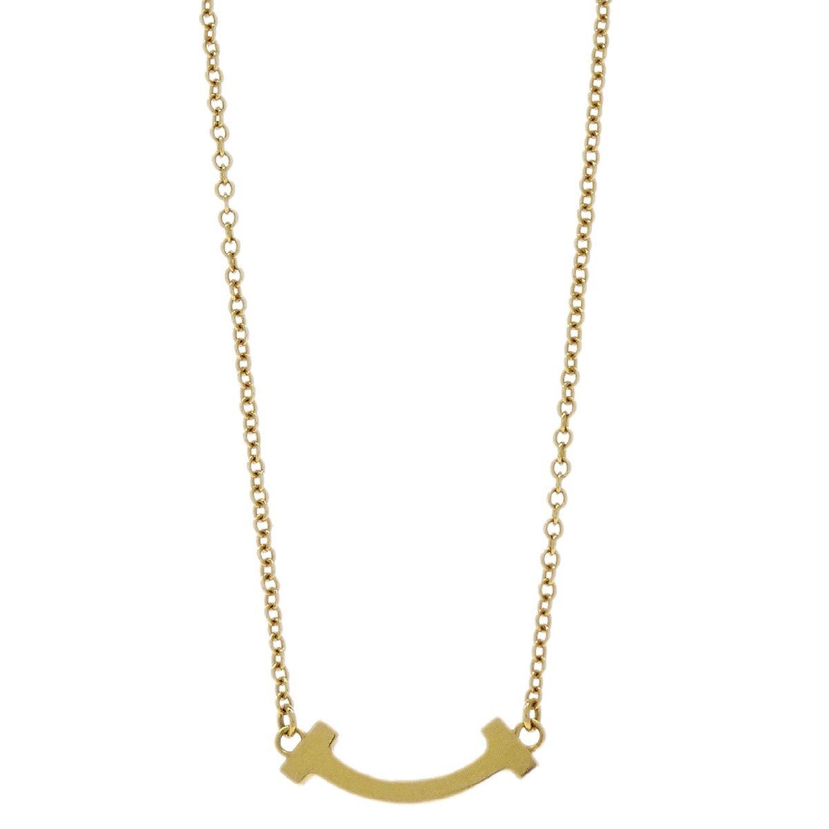 Tiffany & Co. T Smile Pendant Necklace - Brandsamsara