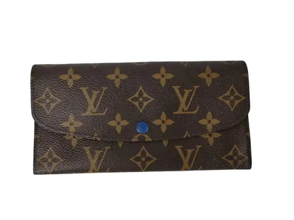 Louis Vuitton Emilie Monogram Canvas, Brown, Canvas, Wallet