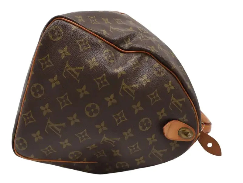 Louis Vuitton Keepall Monogram, Brown, Canvas, Travel Bag