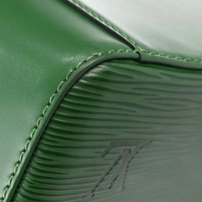 Louis Vuitton Sablons Epi Leather, Green, Leather, Handbag
