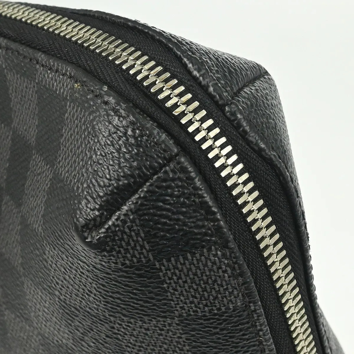 Louis Vuitton Porte-Documents Jour Damier Graphite, Gray, Canvas, Briefcase