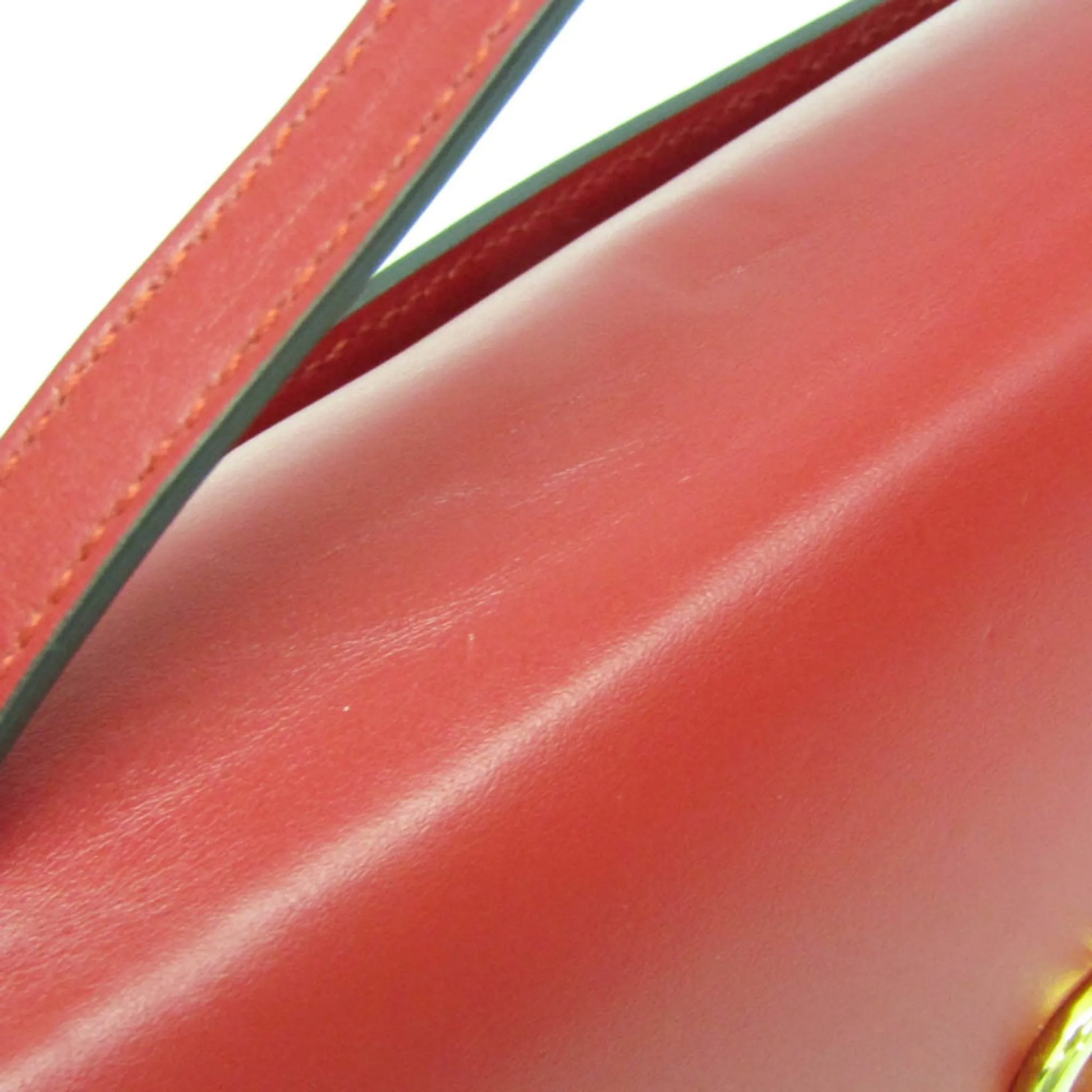 Gucci Zumi Leather, Red, Leather, Shoulder Bag