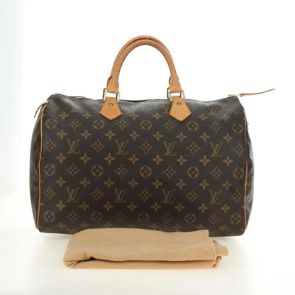 Louis Vuitton Speedy Monogram Canvas, Brown, Canvas, Handbag