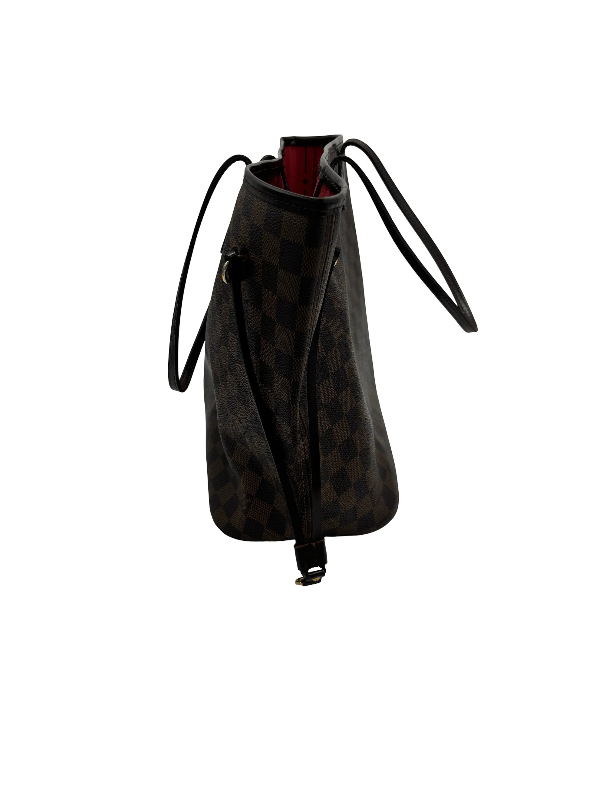 Louis Vuitton Neverfull Tote Damier, Brown, Canvas, Tote Bag