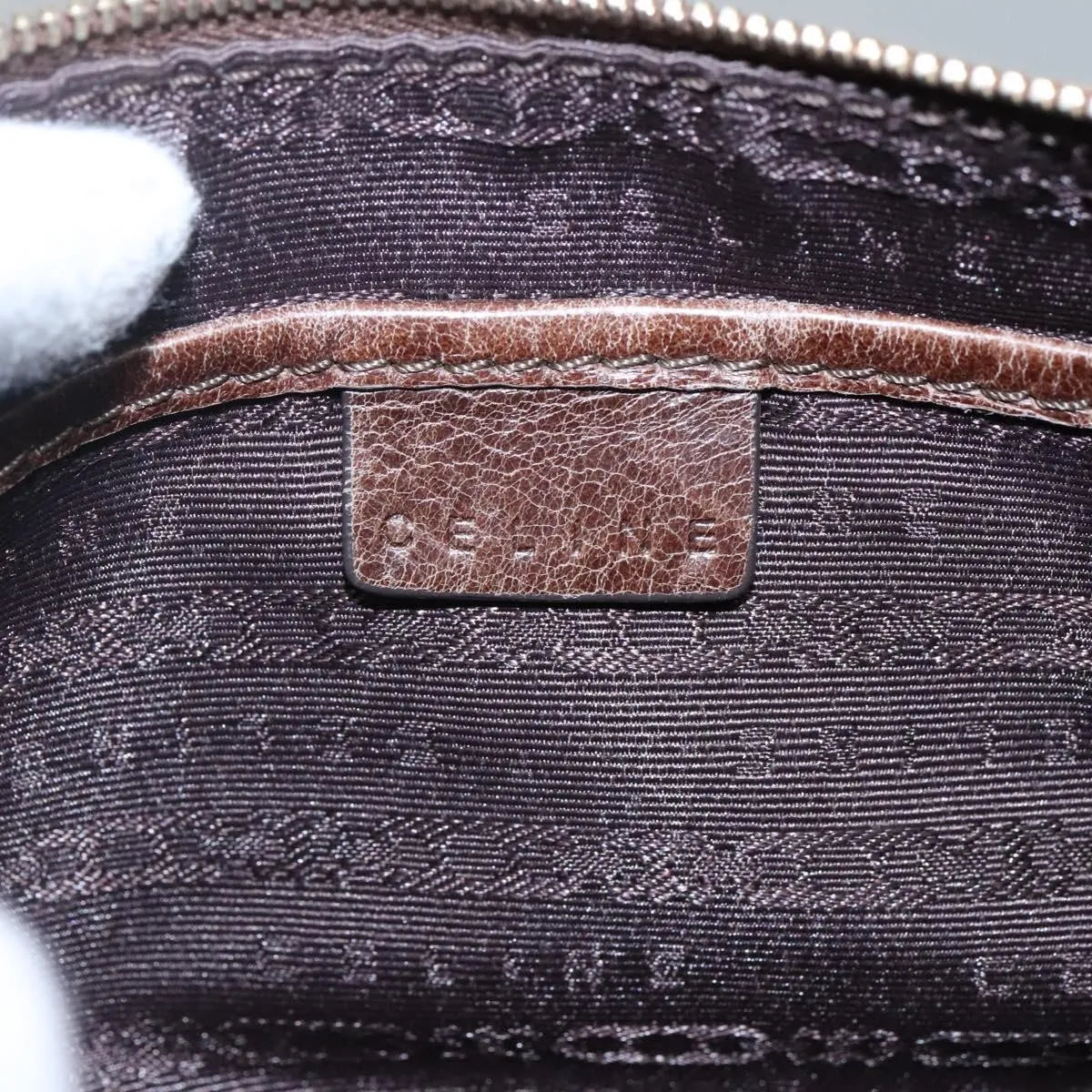 Celine Vintage Leather, Brown, Leather, Shoulder Bag